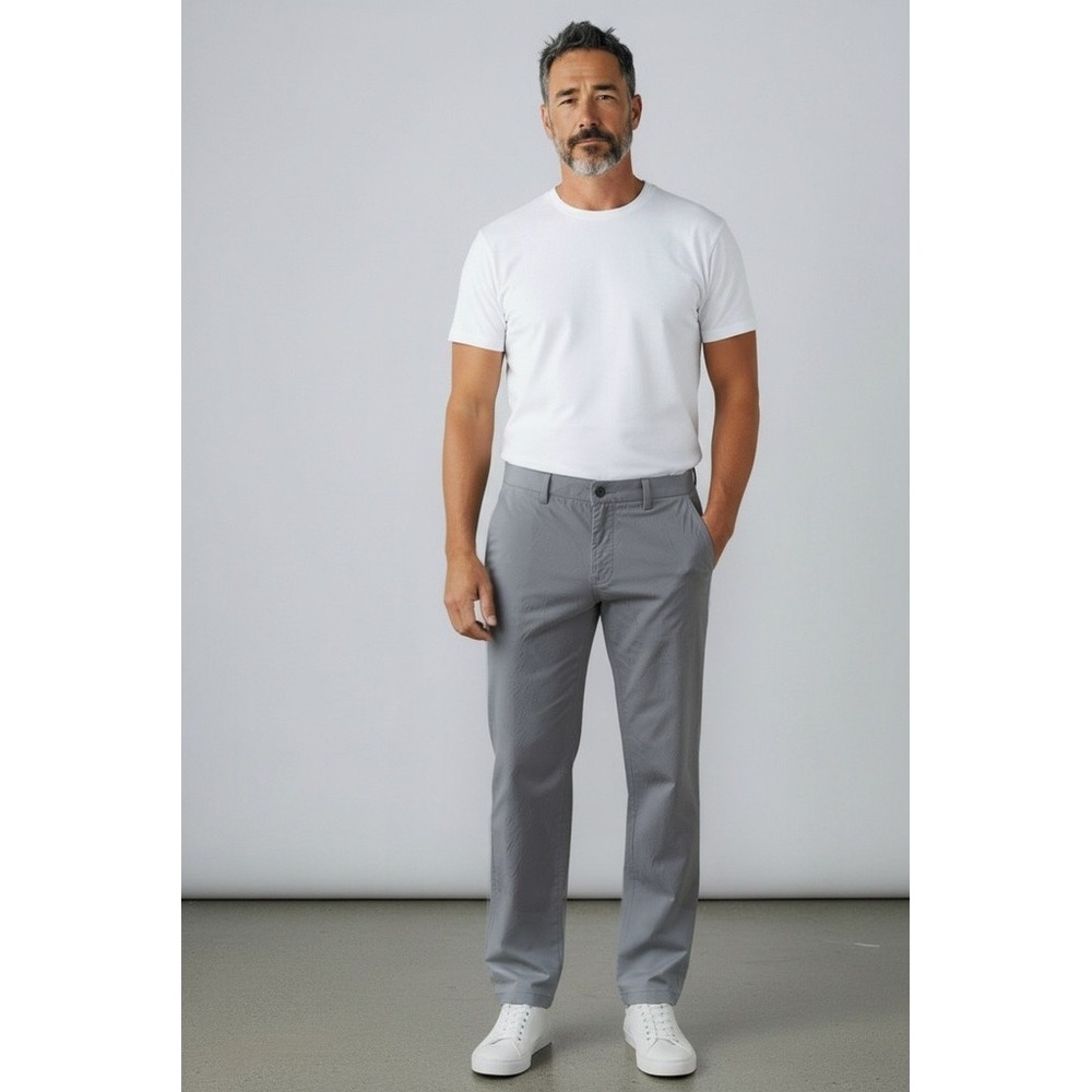 UB Tech rip stop Pants Mens 34x34 Gray Classic Fit Straight Travel performance